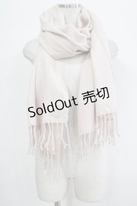 LIZ LISA / ロゴ刺繍マフラー  ピンク H-25-12-05-036-LO-ZA-NS-ZH