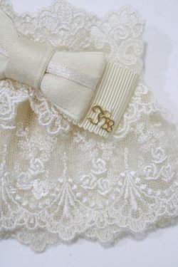 画像2: Innocent World / トリプルリボンのお袖とめ  生成り H-25-12-05-040-IW-ZA-NS-ZH