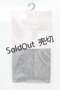 m petit by misako / AMブブンレースアミタイツ M~L ブラック H-25-12-05-045-LO-ZA-NS-ZH