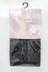 m petit by misako / AMブブンレースアミタイツ M~L ブラック H-25-12-05-045-LO-ZA-NS-ZH