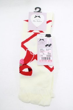 画像1: Alice Mashiro / 眞白ありす/ECMAOVKイチゴ  オフ/レッド H-25-12-05-046-PU-ZA-NS-ZH