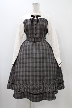 画像1: Amavel / 貴婦人ワンピース Free ブラウン H-25-12-05-1031-CA-OP-NS-ZH