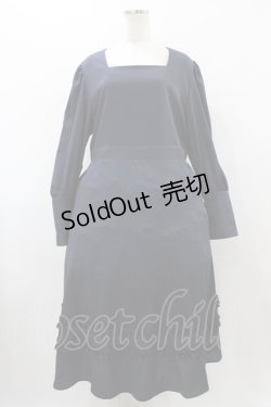 画像3: FLC / MINA*ケープワンピース 3L ネイビー H-25-12-05-1033-0-OP-NS-ZH