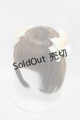 Amavel / Ribbon Ribbon Bunnyダブルリボンクリップ  イエロー H-25-12-05-1006-CA-AC-NS-ZH