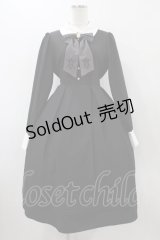 Amavel / Mademoiselleミドルワンピース Free ブラック H-25-12-05-1035-CA-OP-NS-ZH