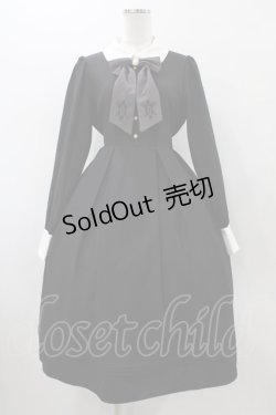 画像1: Amavel / Mademoiselleミドルワンピース Free ブラック H-25-12-05-1035-CA-OP-NS-ZH