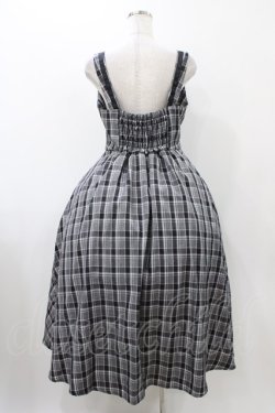 画像2: m petit by misako / AMCHKスクエアネックジャンパースカート L グレー H-25-12-05-1036-LO-OP-NS-ZH