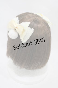 画像2: Amavel / Ribbon Ribbon Bunnyダブルリボンクリップ  イエロー H-25-12-05-1006-CA-AC-NS-ZH