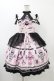 画像1: STRANGE CAT EYES（海外ロリータブランド） / ボンテージベアジャンパースカート M ピンク H-25-12-05-1040-0-OP-YZ-ZH (1)