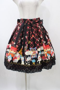 画像1: metamorphose / パリの街並スカート Free ブラック H-25-12-05-1044-ME-SK-NS-ZH