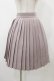 画像1: Fi.n.t / 細プリーツスカート Free PINK BEIGE H-25-12-05-1046-CA-SK-NS-ZH (1)