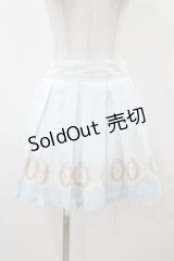 Ank Rouge / パールカメオスカート M サックス H-25-12-05-1047-CA-SK-NS-ZH