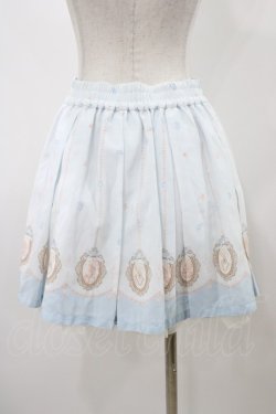 画像2: Ank Rouge / パールカメオスカート M サックス H-25-12-05-1047-CA-SK-NS-ZH