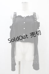 Jamie エーエヌケー / オフショルワイドスリープ M ブラック H-25-12-05-1049-LO-BL-NS-ZH