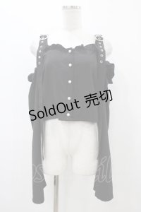 Jamie エーエヌケー / オフショルワイドスリープ M ブラック H-25-12-05-1049-LO-BL-NS-ZH