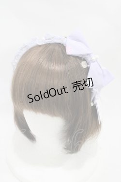 画像1: Angelic Pretty / Chateau d’ecumeカチューシャ  ラベンダー H-25-12-05-1008-AP-AC-NS-ZH