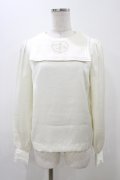 RoseMarie seoir / クロス刺繍ブラウス Free アイボリー H-25-12-05-1055-LO-BL-NS-ZH