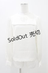 RoseMarie seoir / クロス刺繍ブラウス Free アイボリー H-25-12-05-1055-LO-BL-NS-ZH