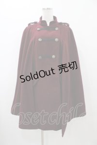 axes femme / ナポレオンマント風コート M ボルドー H-25-12-05-1061-AX-CO-NS-ZH