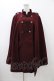 画像1: axes femme / ナポレオンマント風コート M ボルドー H-25-12-05-1061-AX-CO-NS-ZH (1)
