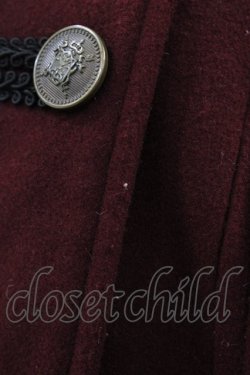 画像4: axes femme / ナポレオンマント風コート M ボルドー H-25-12-05-1061-AX-CO-NS-ZH