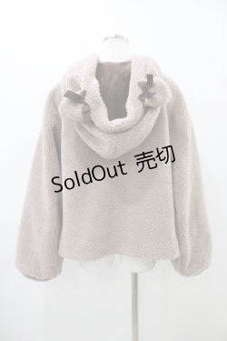 画像2: Amavel / こぐまちゃんとひつじさんのボアアウター Free ブラウン H-25-12-05-1062-CA-CO-NS-ZH