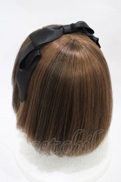 画像2: Amavel / Croix et Cercueil リボンカチューシャ  ブラック H-25-12-05-1009-CA-AC-NS-ZH