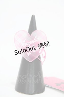 画像1: Angelic Pretty / Lovelyギンガムリング Free ピンク H-25-12-05-1014-AP-AC-NS-ZH