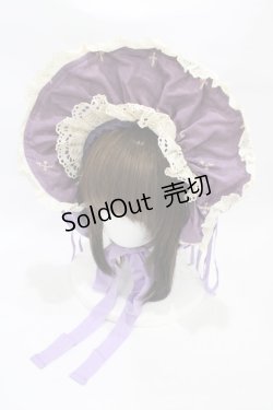 画像1: ALICE and the PIRATES / St. Mephisto Cathedrale柄ボンネット  アイリス H-25-12-05-1002-PA-AC-NS-ZH