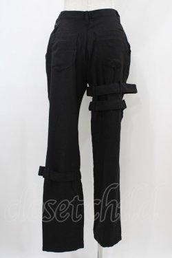 画像2: ALICE and the PIRATES / ジュリウスパンツ Free ブラック H-25-12-05-1017-PA-PA-NS-ZH