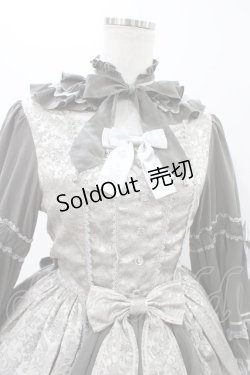 画像4: metamorphose / ノーブルジャガード姫袖ワンピース Free グレー H-25-12-05-1018-ME-OP-NS-ZH