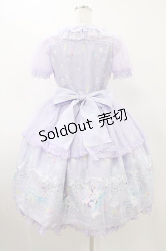 画像2: Angelic Pretty / Chateau d’ecumeワンピース Free ラベンダー H-25-12-05-1019-AP-OP-NS-ZH (2)