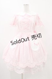 Angelic Pretty / うさぎちゃんポッケワンピース Free ピンク H-25-12-05-1020-AP-OP-NS-ZH