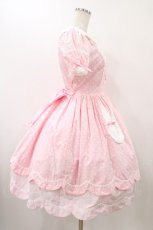 画像3: Angelic Pretty / うさぎちゃんポッケワンピース Free ピンク H-25-12-05-1020-AP-OP-NS-ZH (3)