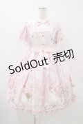 Angelic Pretty / Romantic Catワンピース Free ピンク H-25-12-05-1021-AP-OP-NS-ZH