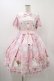 画像1: Angelic Pretty / Romantic Catワンピース Free ピンク H-25-12-05-1021-AP-OP-NS-ZH (1)