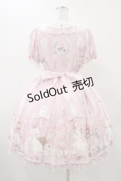 画像2: Angelic Pretty / Romantic Catワンピース Free ピンク H-25-12-05-1021-AP-OP-NS-ZH