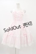 Angelic Pretty / 肩リボンジャンパースカート Free ピンク H-25-12-05-1022-AP-OP-NS-ZH