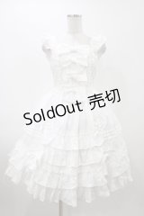 Angelic Pretty / Sweetフリルジャンパースカート Free ホワイト H-25-12-05-1023-AP-OP-NS-ZH