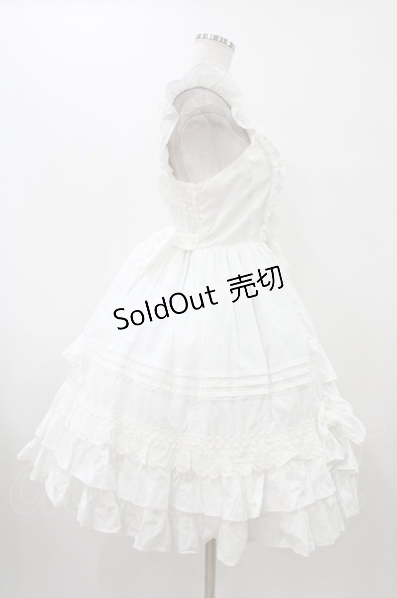 画像3: Angelic Pretty / Sweetフリルジャンパースカート Free ホワイト H-25-12-05-1023-AP-OP-NS-ZH (3)