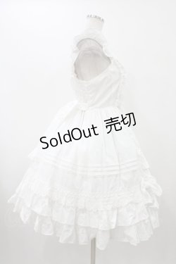 画像3: Angelic Pretty / Sweetフリルジャンパースカート Free ホワイト H-25-12-05-1023-AP-OP-NS-ZH