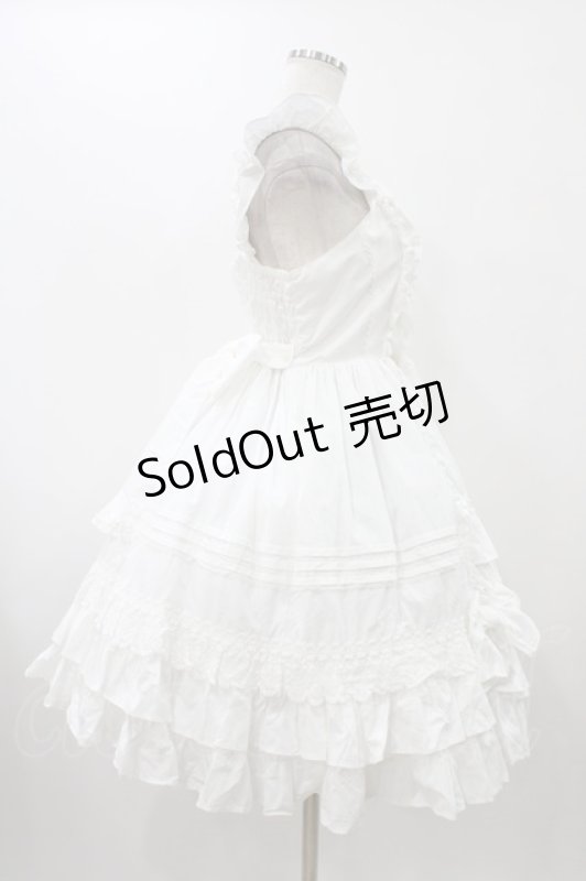 画像3: Angelic Pretty / Sweetフリルジャンパースカート Free ホワイト H-25-12-05-1023-AP-OP-NS-ZH (3)
