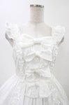 画像4: Angelic Pretty / Sweetフリルジャンパースカート Free ホワイト H-25-12-05-1023-AP-OP-NS-ZH (4)