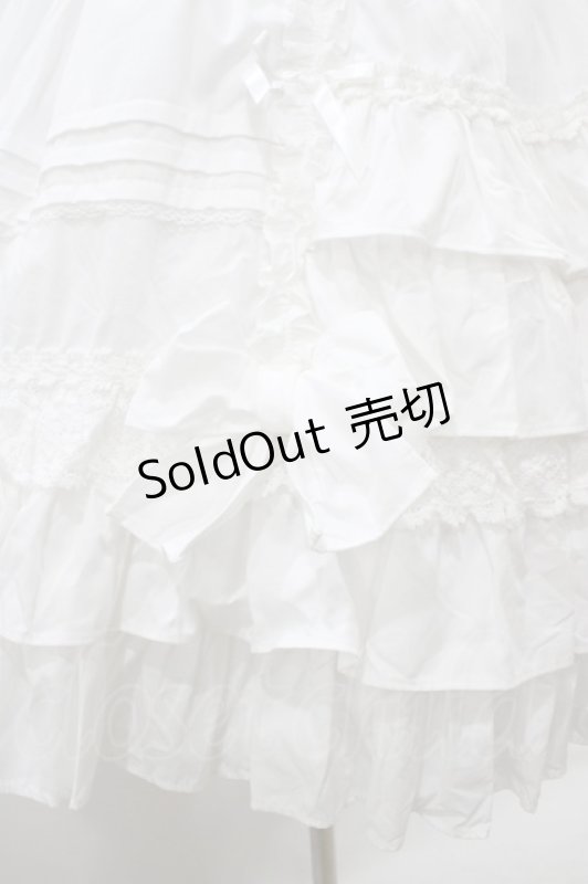画像5: Angelic Pretty / Sweetフリルジャンパースカート Free ホワイト H-25-12-05-1023-AP-OP-NS-ZH (5)