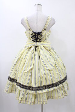 画像2: Angelic Pretty / Bunny College Summerジャンパースカート Free イエロー H-25-12-05-1024-AP-OP-NS-ZH