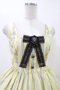 画像4: Angelic Pretty / Bunny College Summerジャンパースカート Free イエロー H-25-12-05-1024-AP-OP-NS-ZH