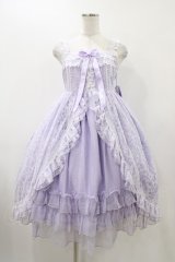 Angelic Pretty / Petit Gardenジャンパースカート Free ラベンダー H-25-12-05-1025-AP-OP-NS-ZH