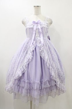 画像1: Angelic Pretty / Petit Gardenジャンパースカート Free ラベンダー H-25-12-05-1025-AP-OP-NS-ZH