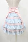 画像2: Angelic Pretty / リボンデコレーションスカート Free サックス H-25-12-05-1028-AP-SK-NS-ZH (2)