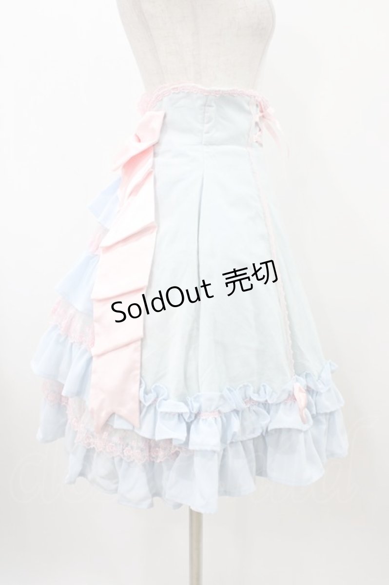 画像3: Angelic Pretty / リボンデコレーションスカート Free サックス H-25-12-05-1028-AP-SK-NS-ZH (3)